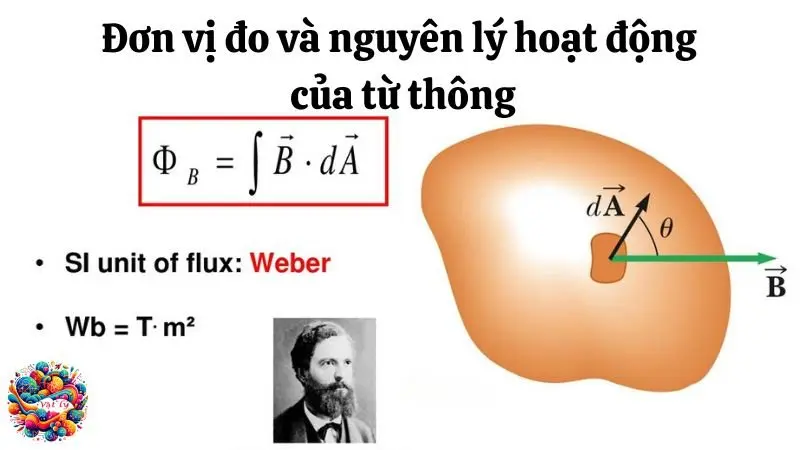 Đơn vị đo và nguyên lý hoạt động của từ thông 