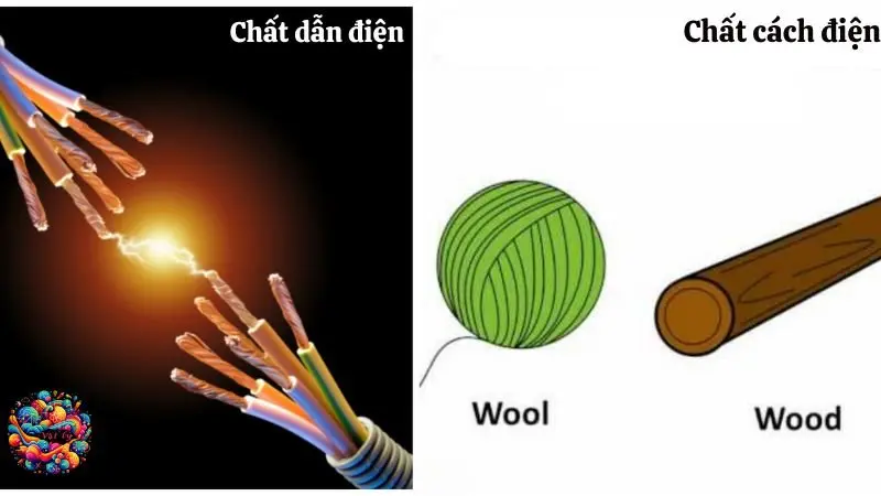 Vật lý 7 bài 20: Chất dẫn điện, chất cách điện là gì? Dòng điện trong kim loại 