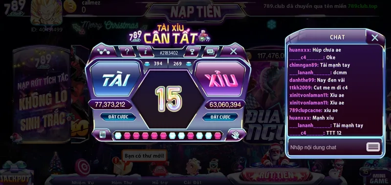 Tài xỉu livestream 789Club là nơi anh em khám phá nhiều cửa cược hơn với dealer quyến rũ