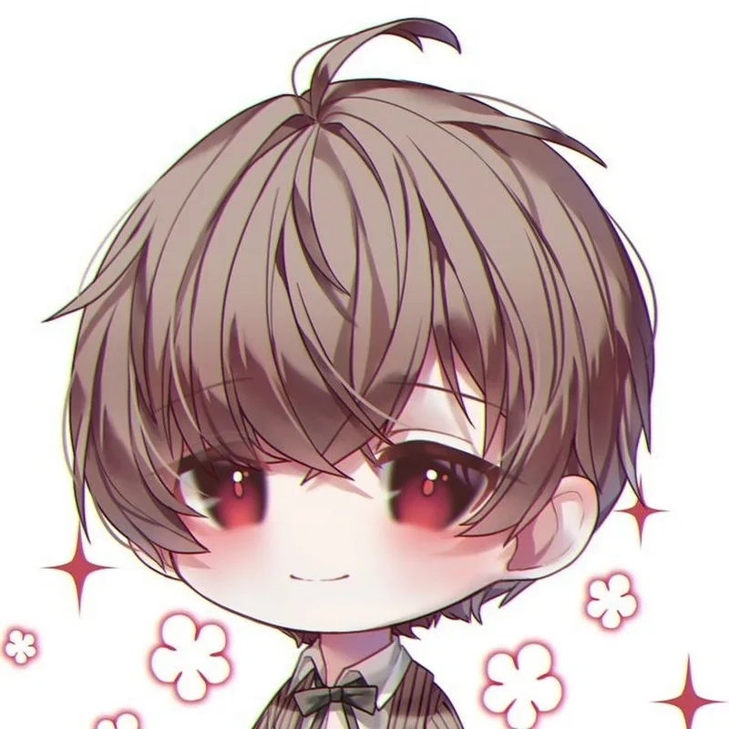 Anime chibi nam cute với vẻ đẹp nhỏ nhắn và đầy ấn tượng