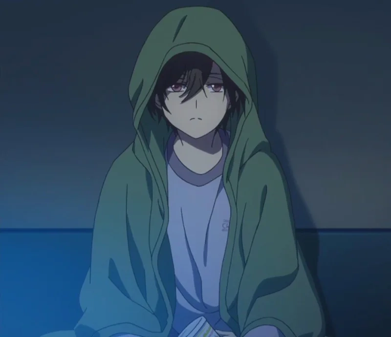 Ảnh anime nam buồn cô đơn với những cảm xúc sâu lắng và chân thực