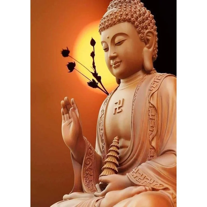 Cảm nhận sự an lành qua hình ảnh phật a di đà đầy tinh tế