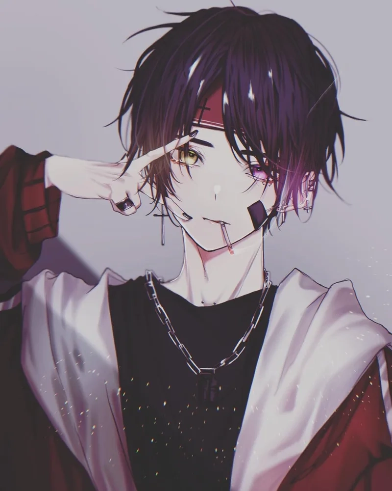 Ảnh anime ngầu lạnh lùng nam với vẻ đẹp lạnh lùng và cá tính