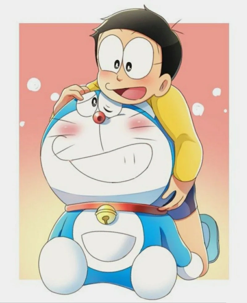 Hình doraemon và nobita ngầu với phong cách cá tính và đầy ấn tượng