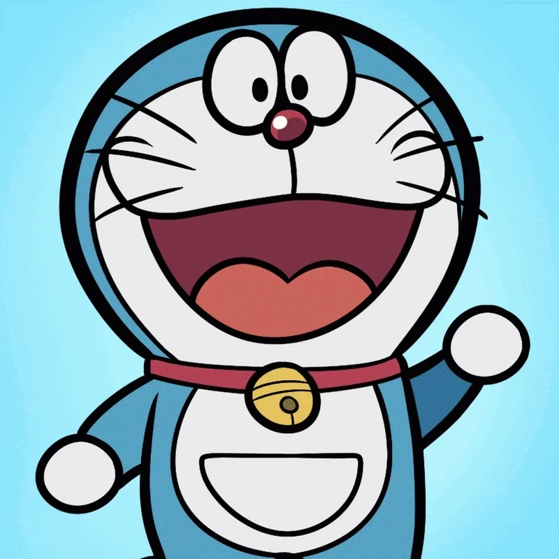 Ảnh cute của doraemon với vẻ đẹp dễ thương và đáng yêu