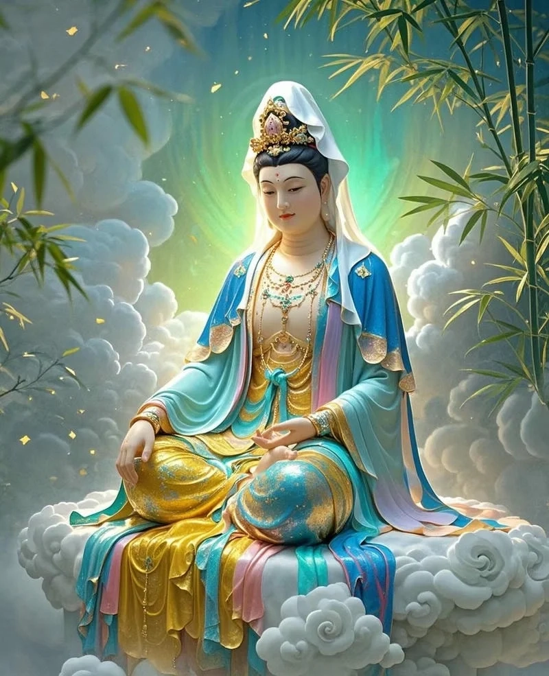 Cảm nhận sự từ bi qua hình ảnh phật bồ tát quan âm
