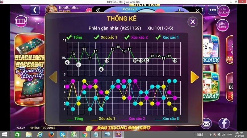  Cách vào tiền tài xỉu khi thua chuỗi trên giao diện game 