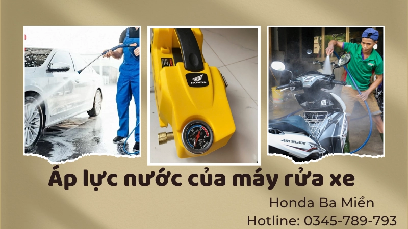 Áp lực nước quyết định hiệu quả làm sạch thế nào?
