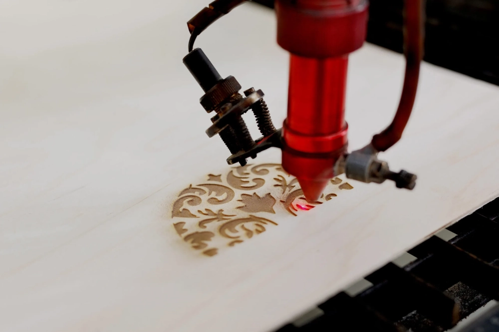 Khung máy cnc laser bằng thép đúc nguyên khối bền bỉ