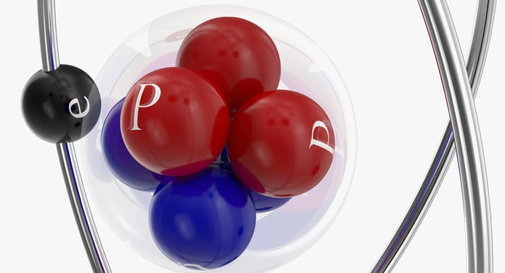 Hình thái mô hình orbital đám mây electron bao quanh tâm nguyên tử