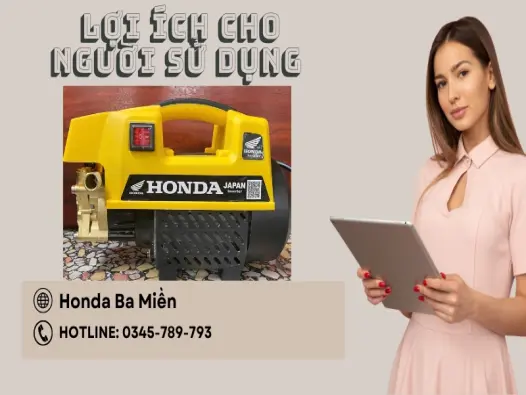 Nguyên lý hoạt động máy rửa xe Honda hiệu quả và bền bỉ