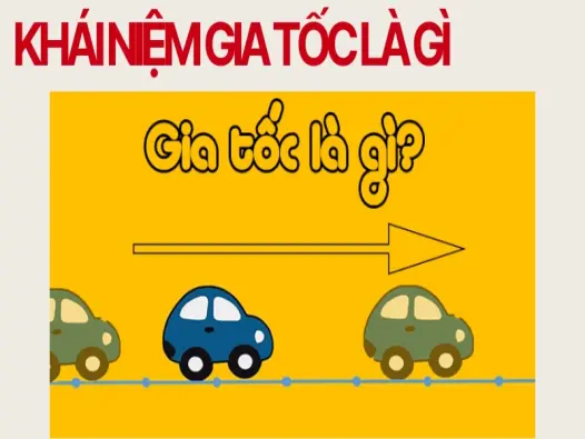 Gia tốc là gì? Công thức và ứng dụng trong đời sống thực tế