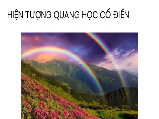 Hiện tượng quang học cổ điển- Bí ẩn và nguyên lý cơ bản