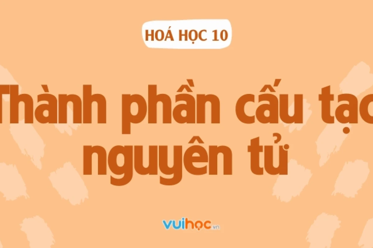 Thành phần cấu tạo của nguyên tử: Khám phá thế giới vi mô
