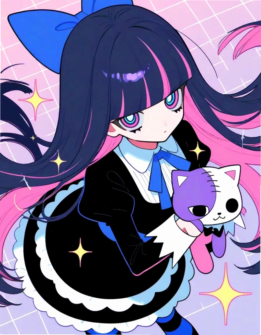 Ảnh anime cô gái dễ thương với phong cách tươi sáng