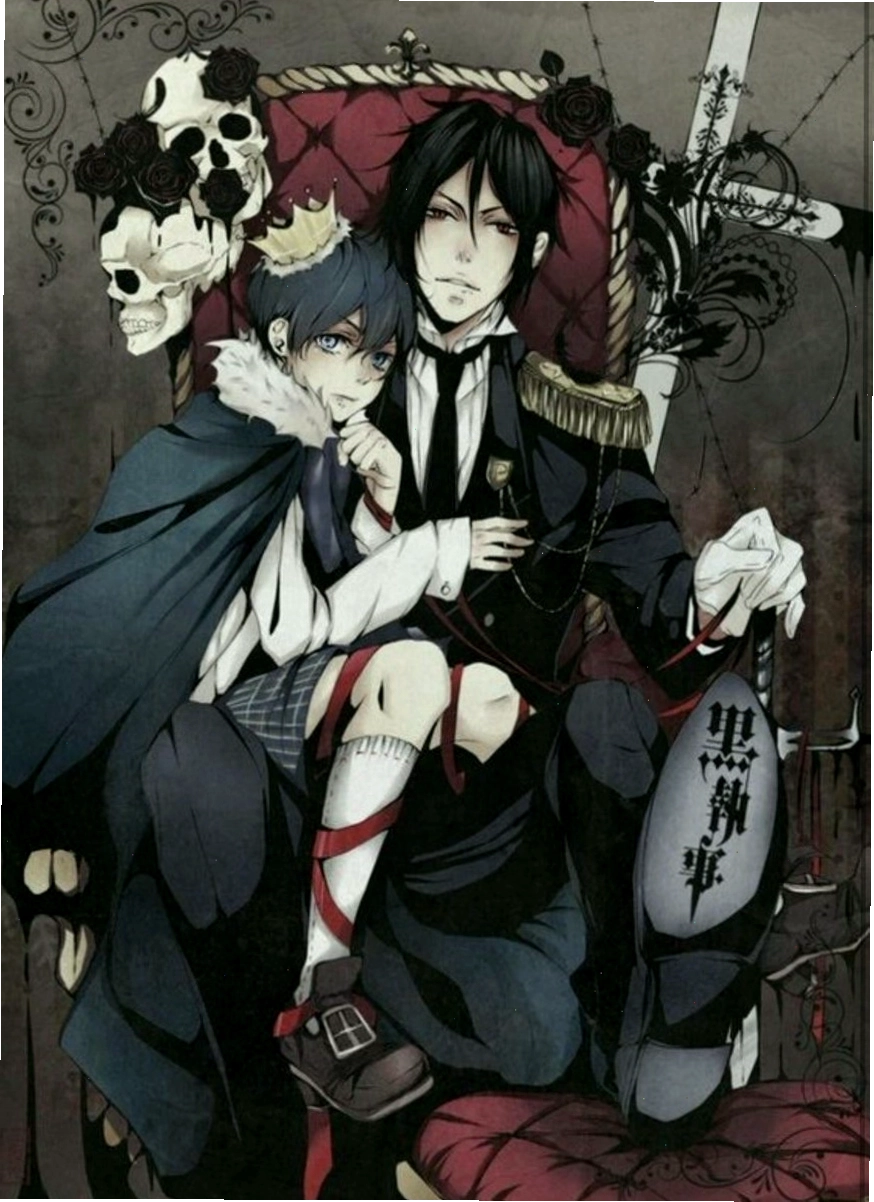 Ảnh anime đam mỹ Hắc Quản Gia với phong cách đặc trưng