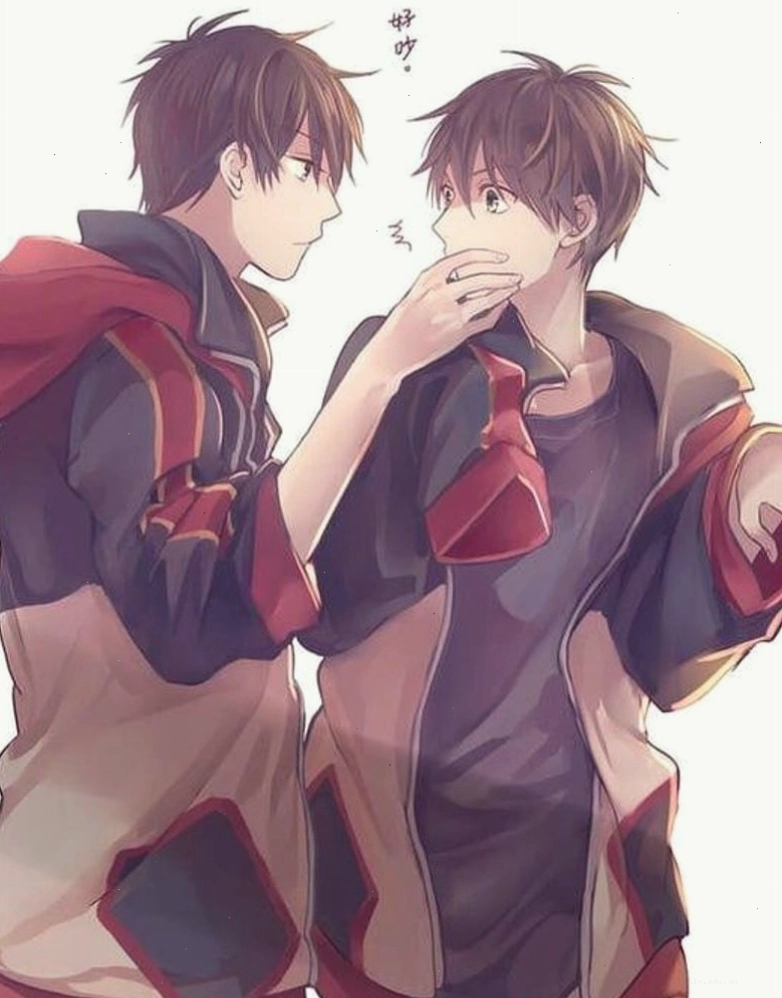 Ảnh anime đam mỹ học đường với không khí vui tươi