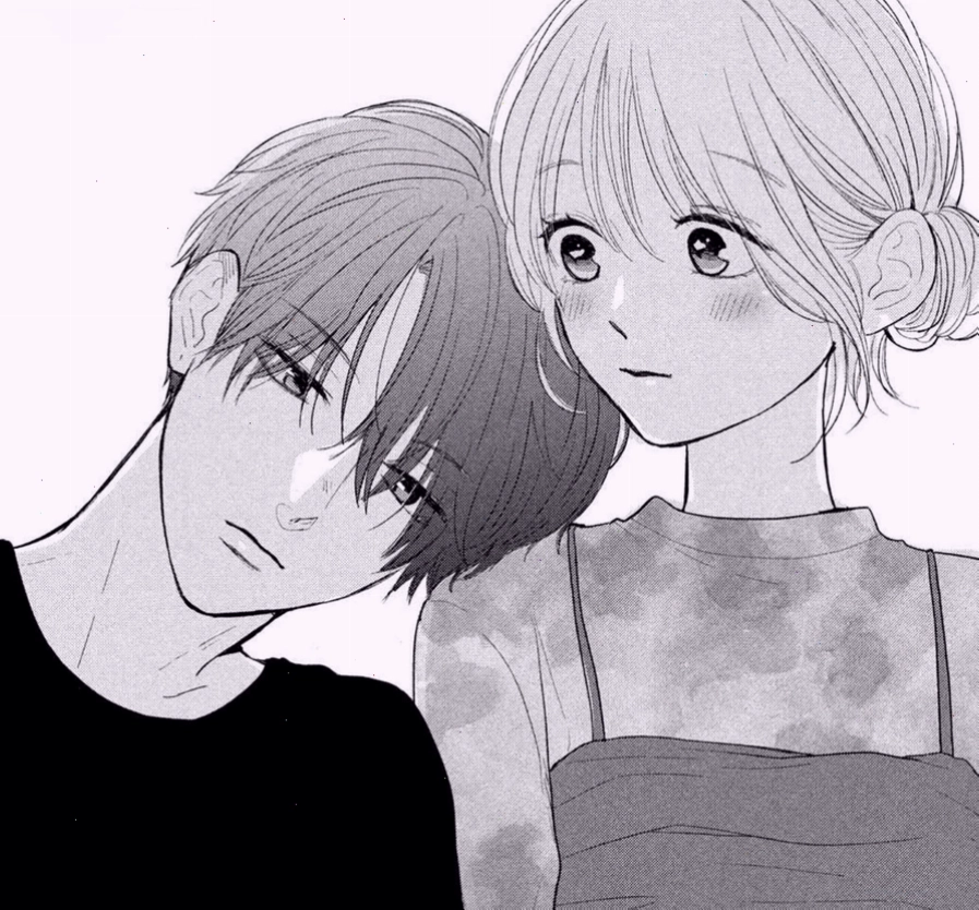 Ảnh anime đôi trắng đen ngầu cho những cặp đôi cá tính