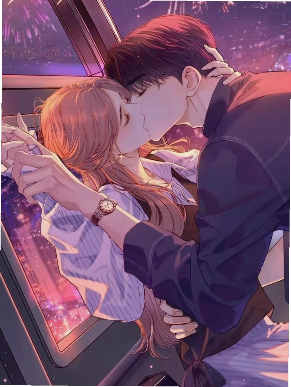 Ảnh anime hôn nhau mãnh liệt