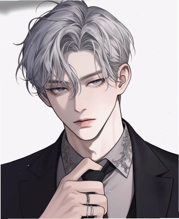 Ảnh anime nam tổng tài quyền lực trong trang phục lịch lãm