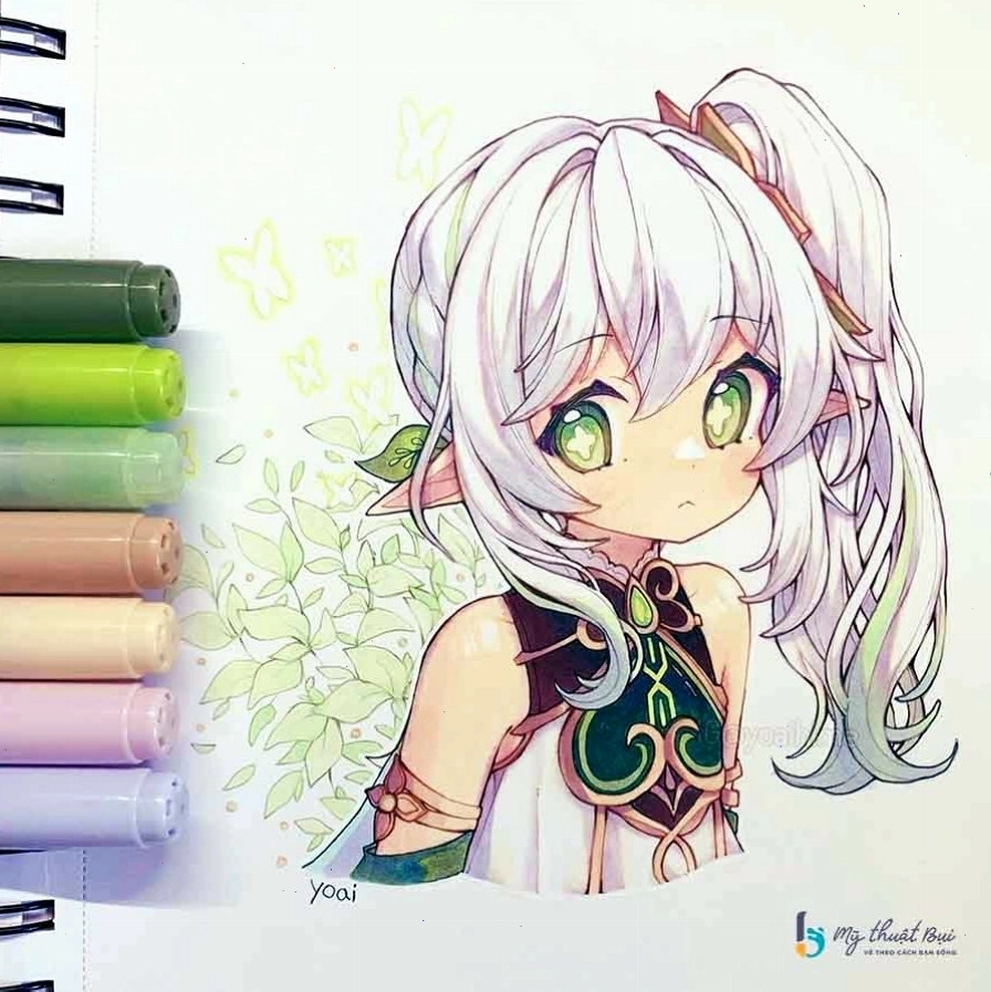 Ảnh anime nam với kiểu tóc và trang phục ấn tượng