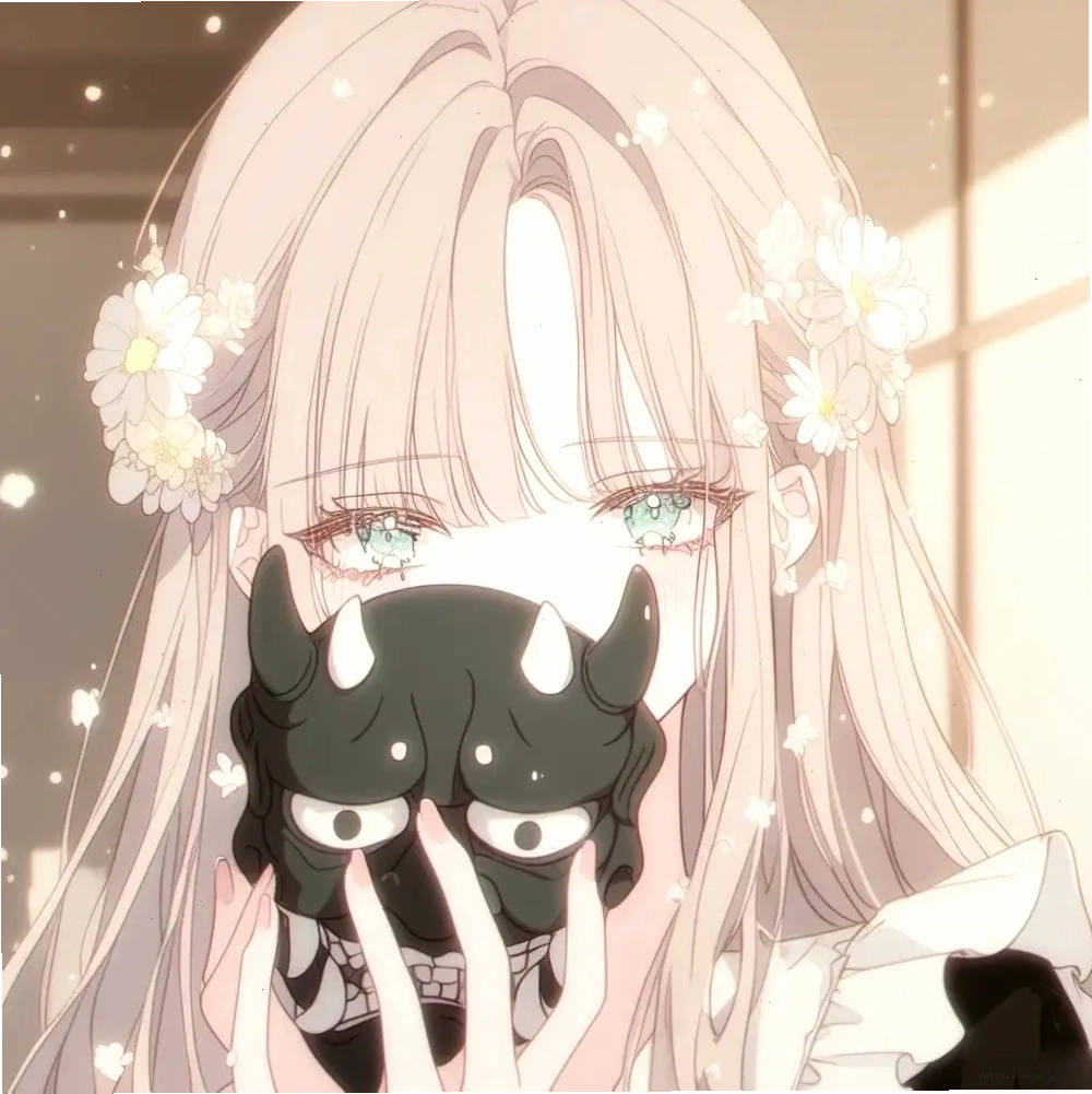 Ảnh anime nữ che mặt với phong cách ngầu và cá tính