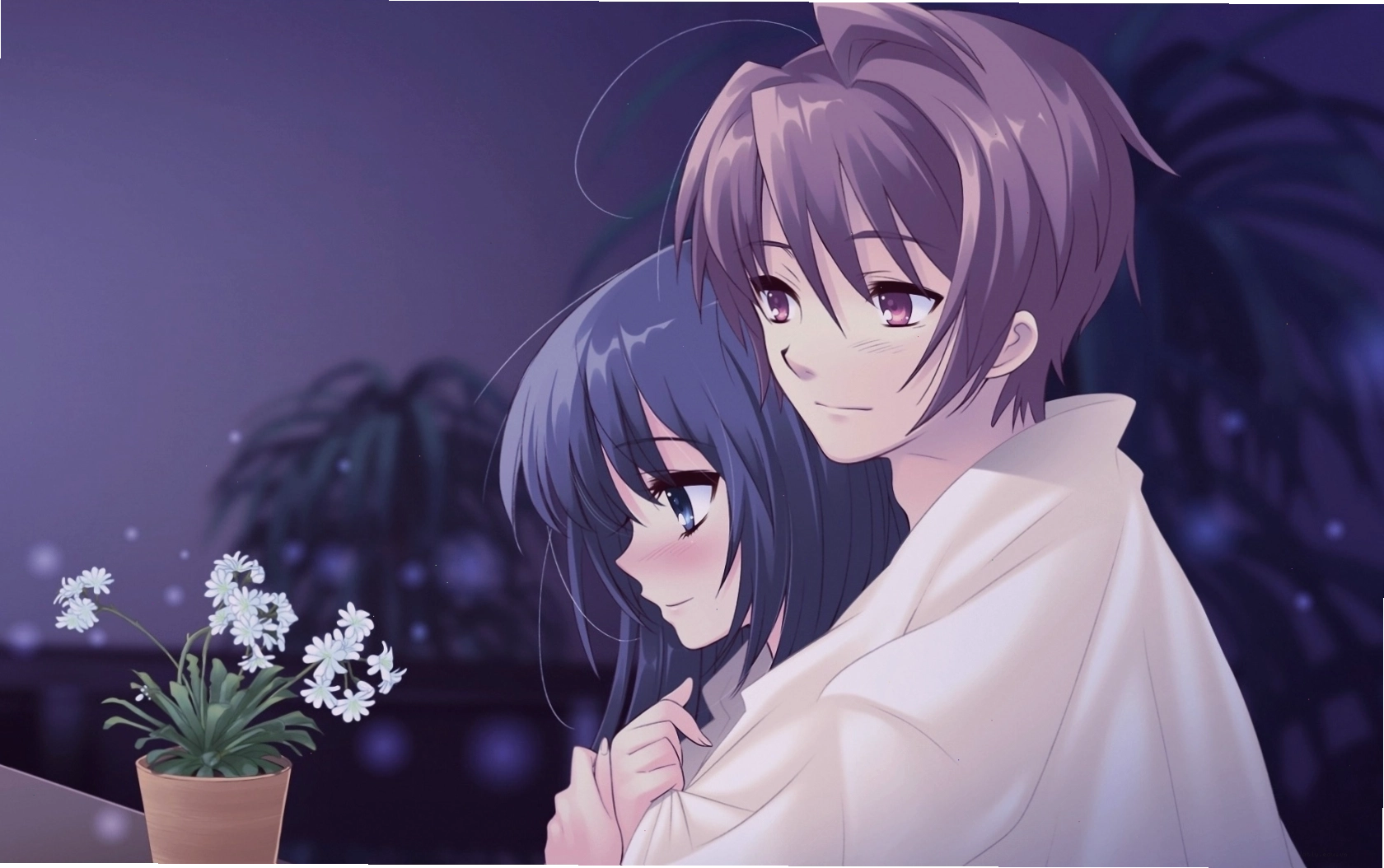 Ảnh anime tình yêu lãng mạn đẹp nhất, thể hiện sự gắn kết
