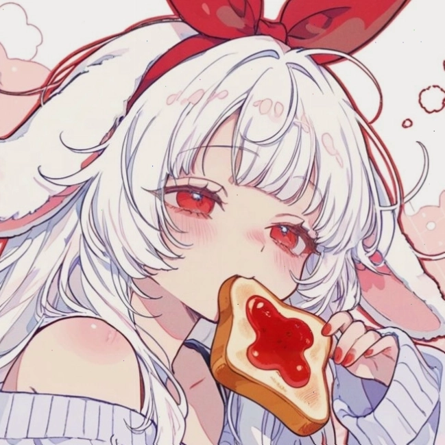 Ảnh đại diện anime girl dễ thương với đôi mắt to tròn