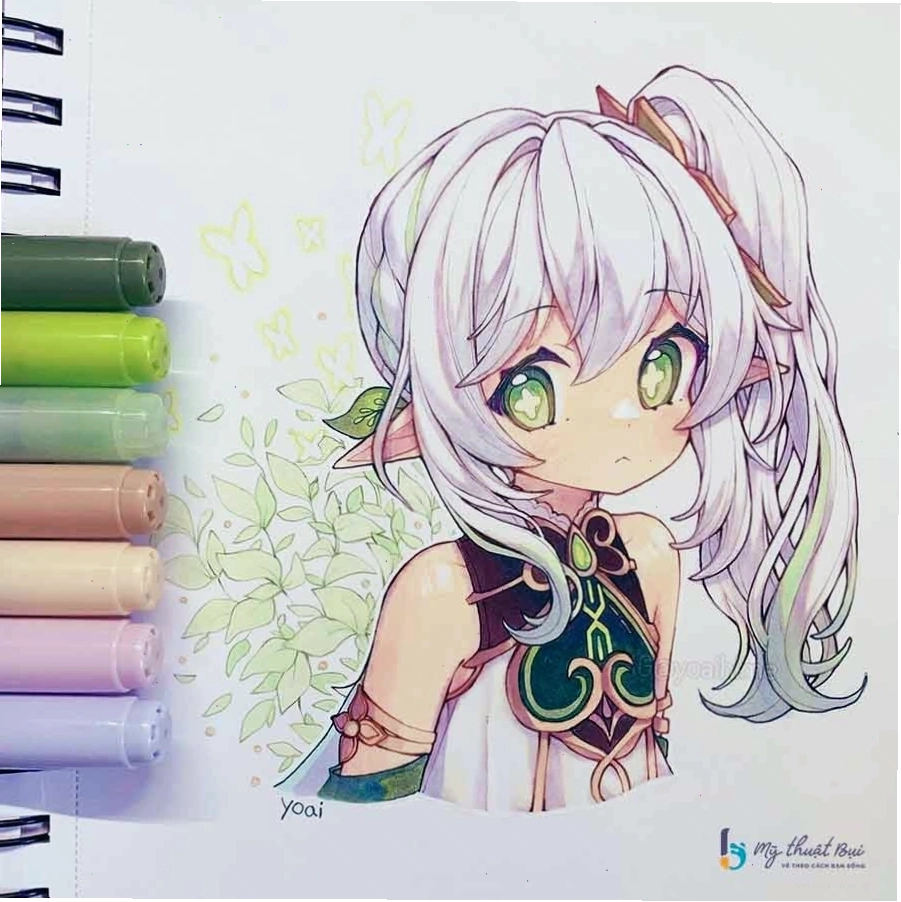 Ảnh minh họa lớp học vẽ anime với nhiều học viên
