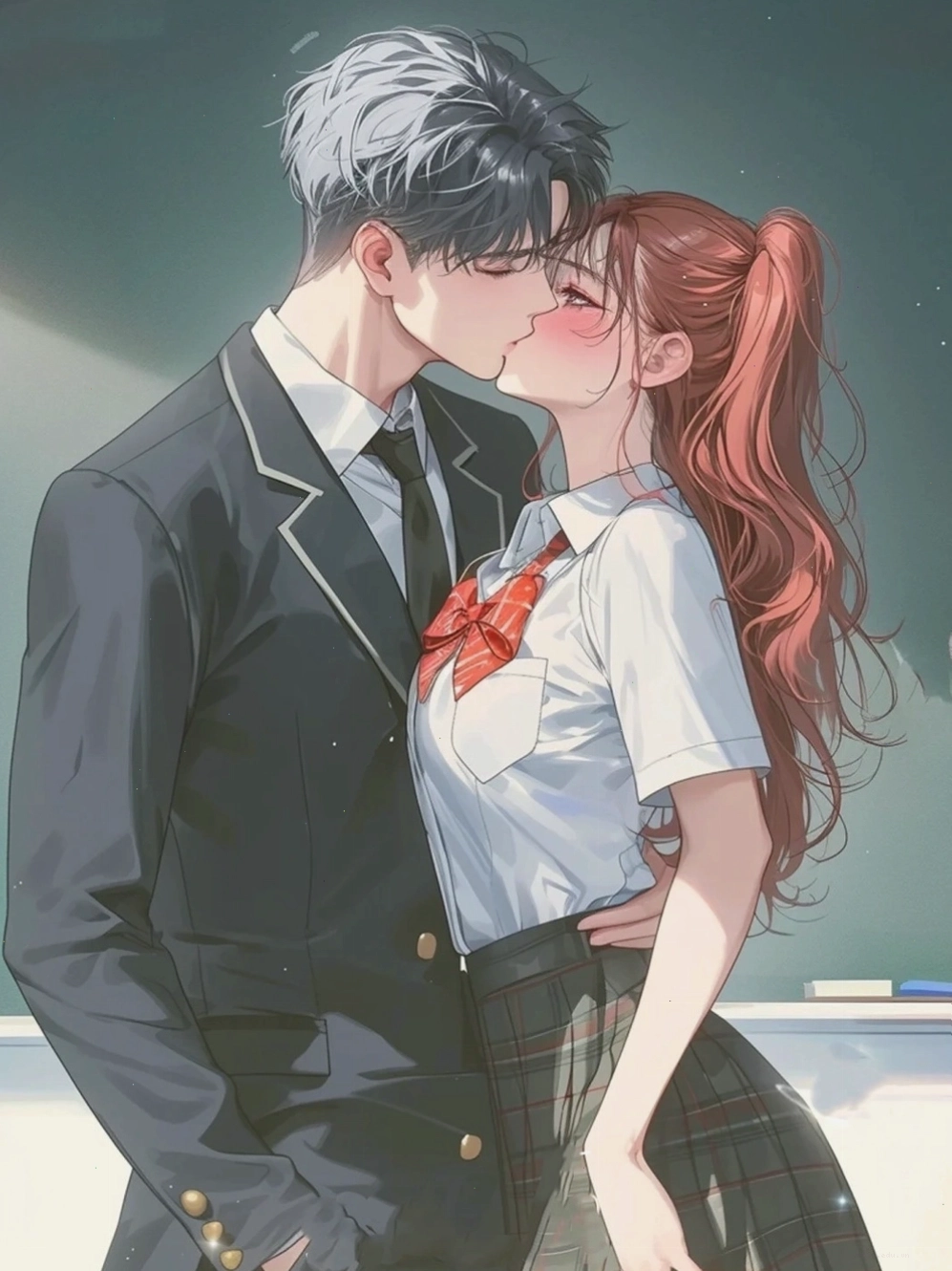 Anime hôn môi đẹp mắt