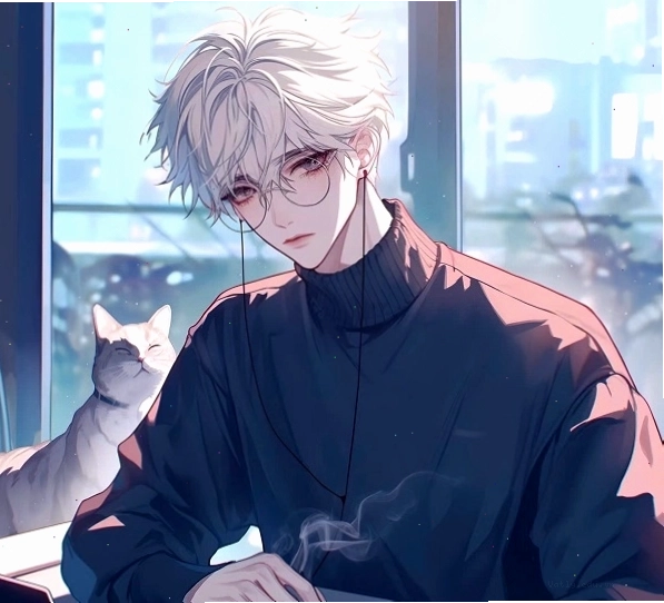 Anime nam tổng tài với ánh mắt sắc bén