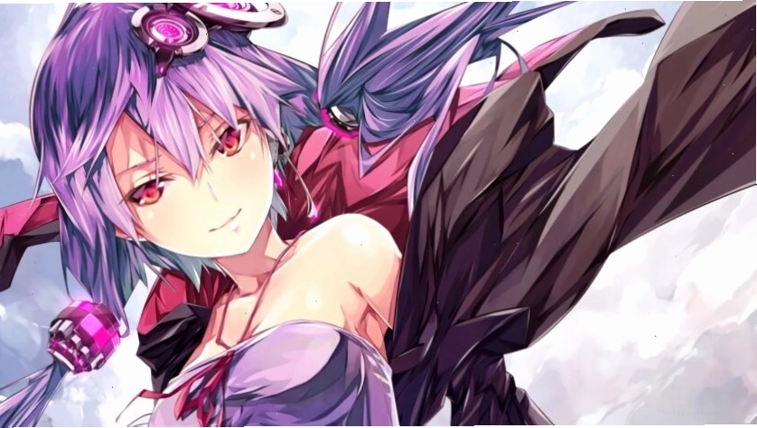 Anime nữ tóc tím lạnh lùng bí ẩn