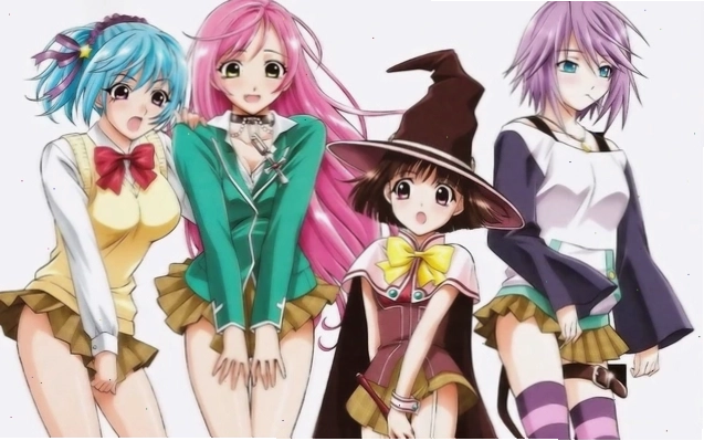 Anime Rosario Vampire với phong cách gợi cảm