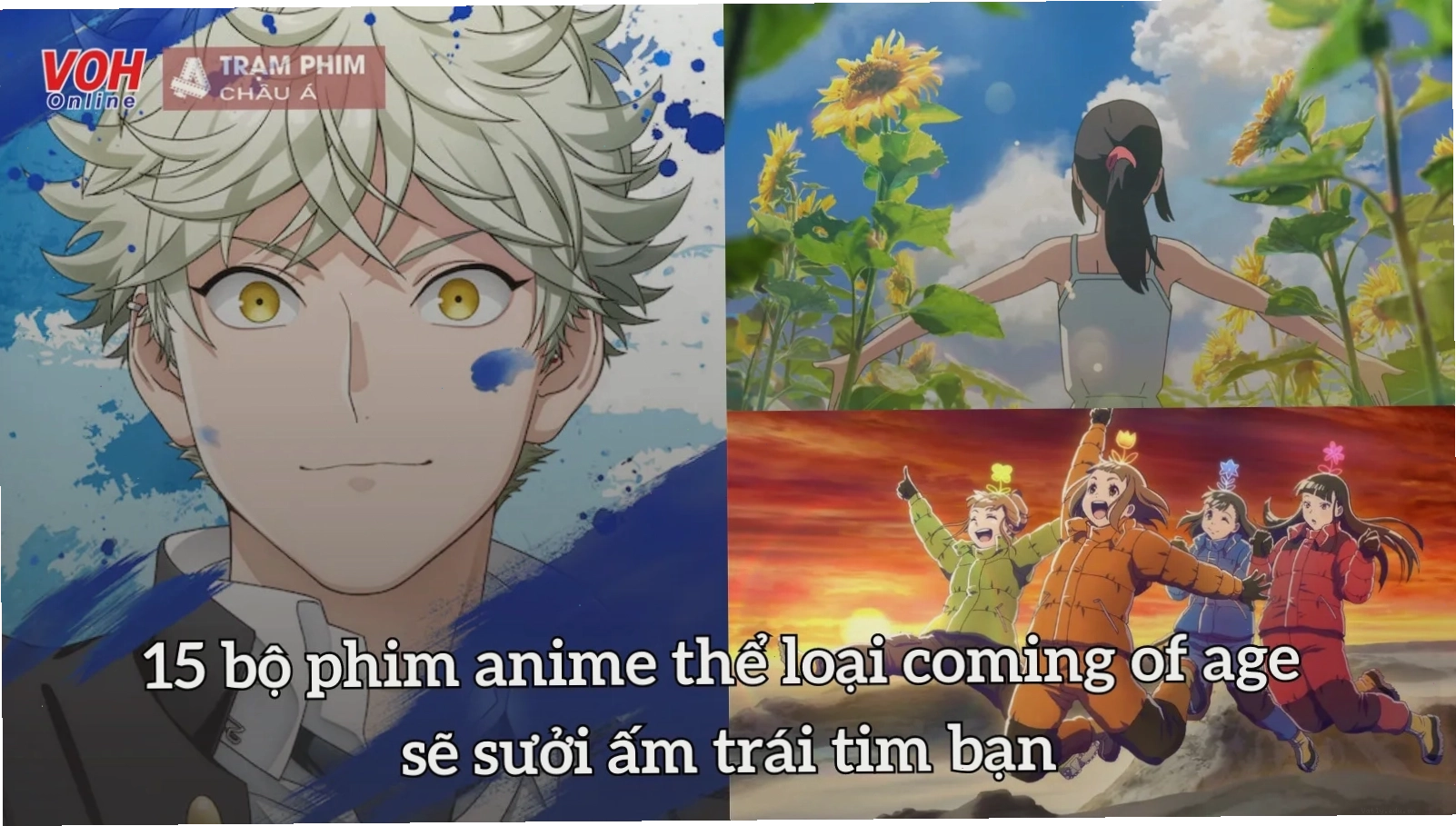Anime thể loại Coming of Age
