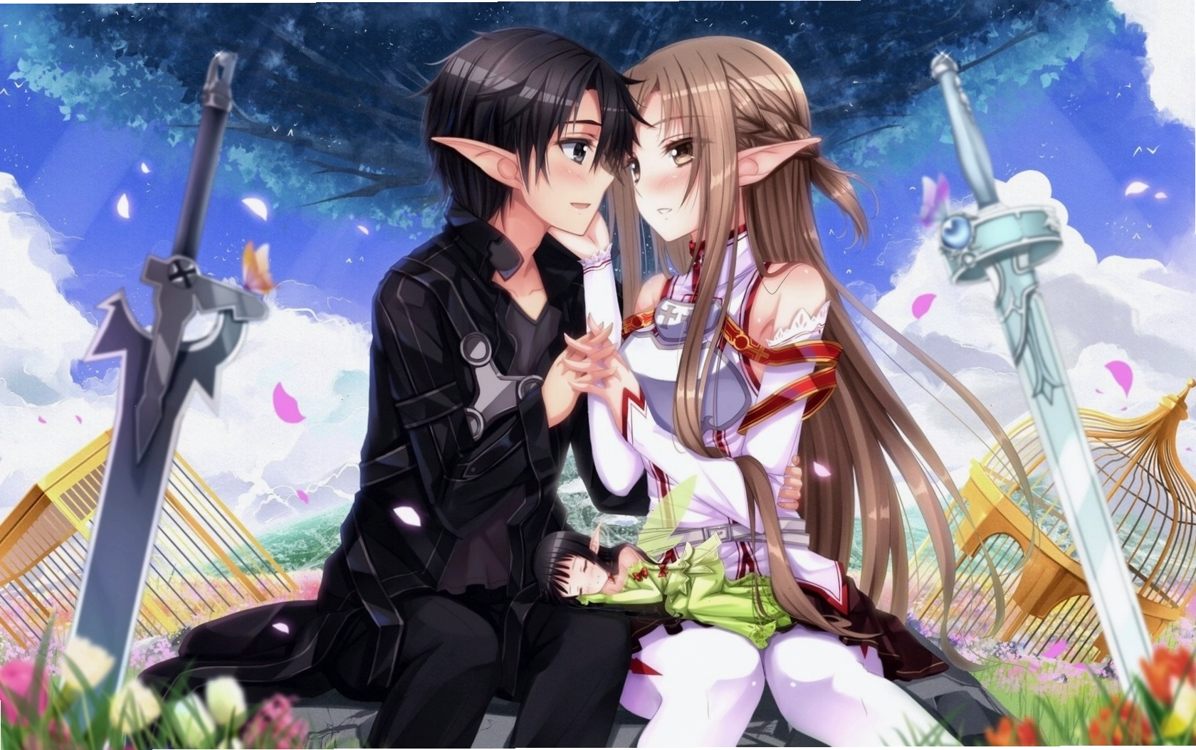 Anime tình yêu lãng mạn, đẹp, dễ thương và đáng yêu