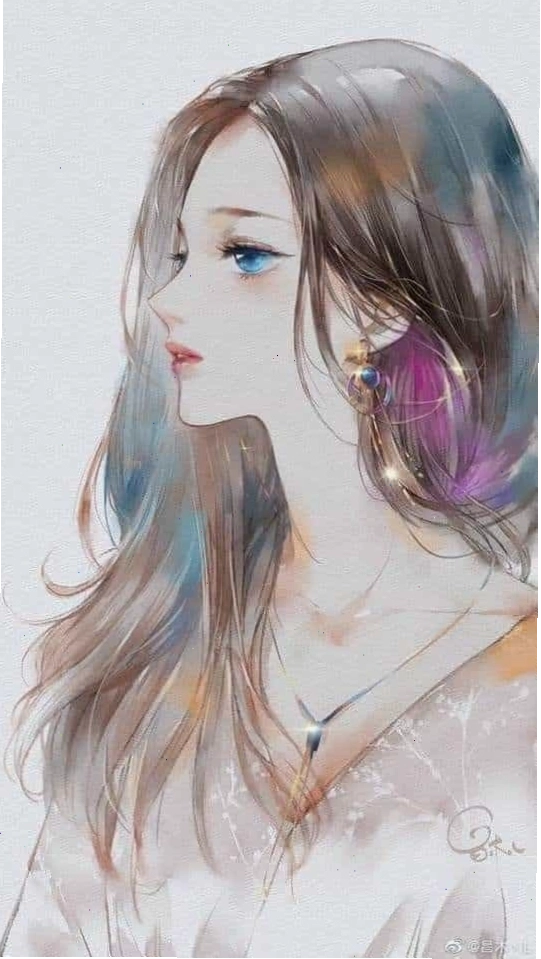 Avatar gái anime lạnh lùng