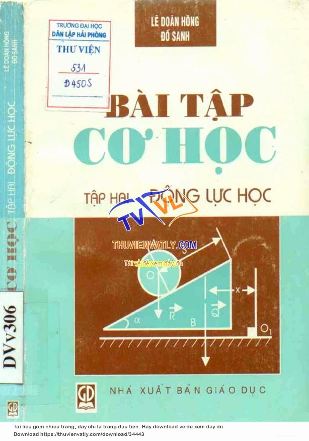 Bài tập Cơ học T2 Động lực học