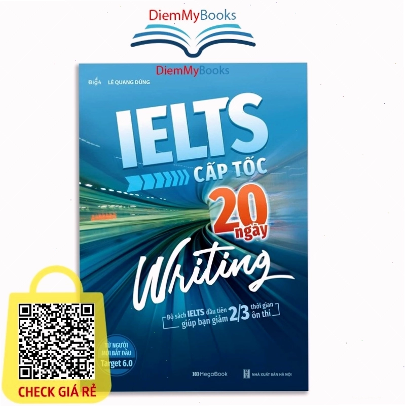 Bìa sách luyện thi IELTS cấp tốc