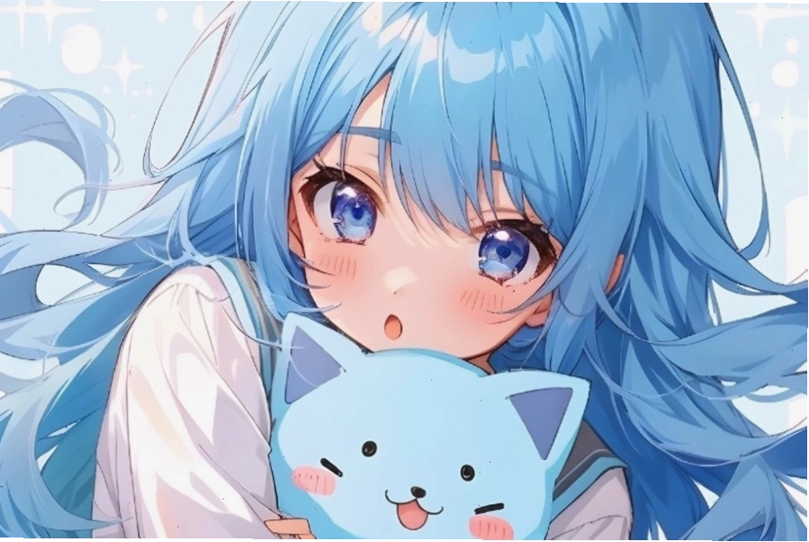 Cảnh hoàng hôn rực rỡ trên biển trong phong cách anime