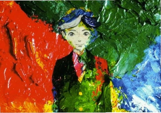 Cảnh phim anime "Colorful" thể hiện sự đấu tranh nội tâm của nhân vật