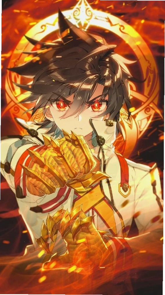Chân dung nhân vật anime nam với vẻ ngoài cực ngầu