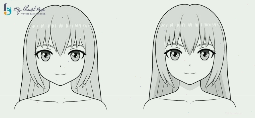 Đổ bóng và tô màu cho tranh anime