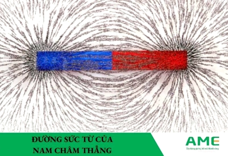 Đường sức từ của một nam châm thẳng