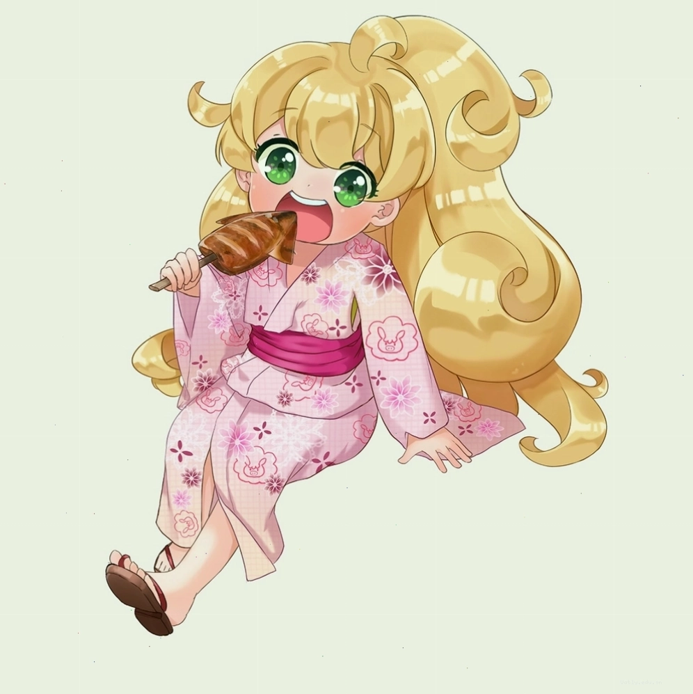 Em bé anime với nét vẽ Nhật Bản, đôi mắt to tròn biểu cảm