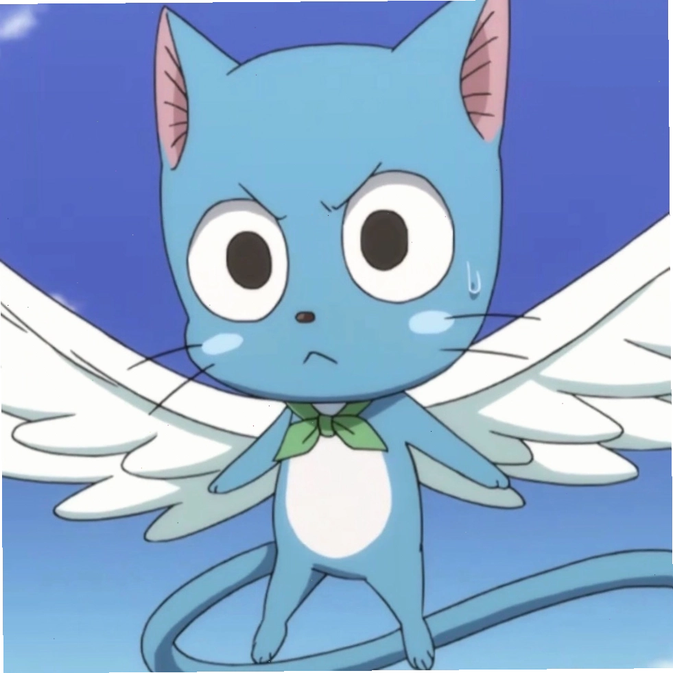 Happy, chú mèo xanh biết bay trong Fairy Tail