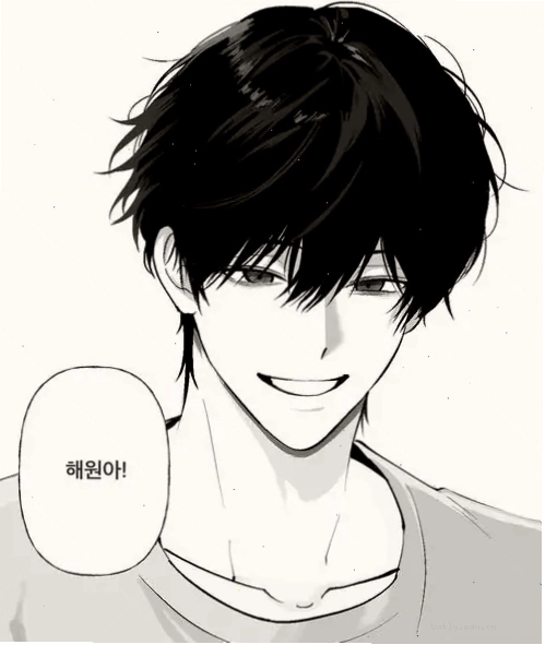 Hình ảnh anime nam và nữ trong không gian đơn sắc