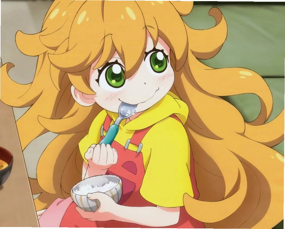 Hình ảnh em bé anime kawaii với biểu cảm siêu cấp đáng yêu