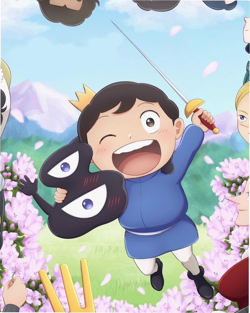 Hình ảnh hoạt hình em bé theo phong cách anime, với nét vẽ mềm mại