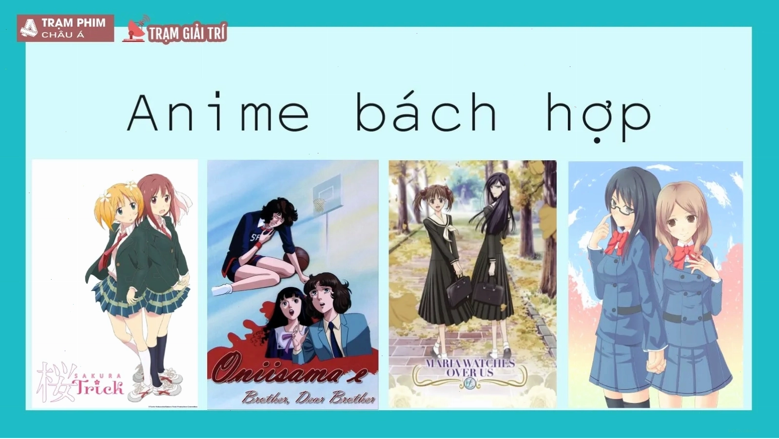 Hình ảnh minh họa các cặp đôi trong anime