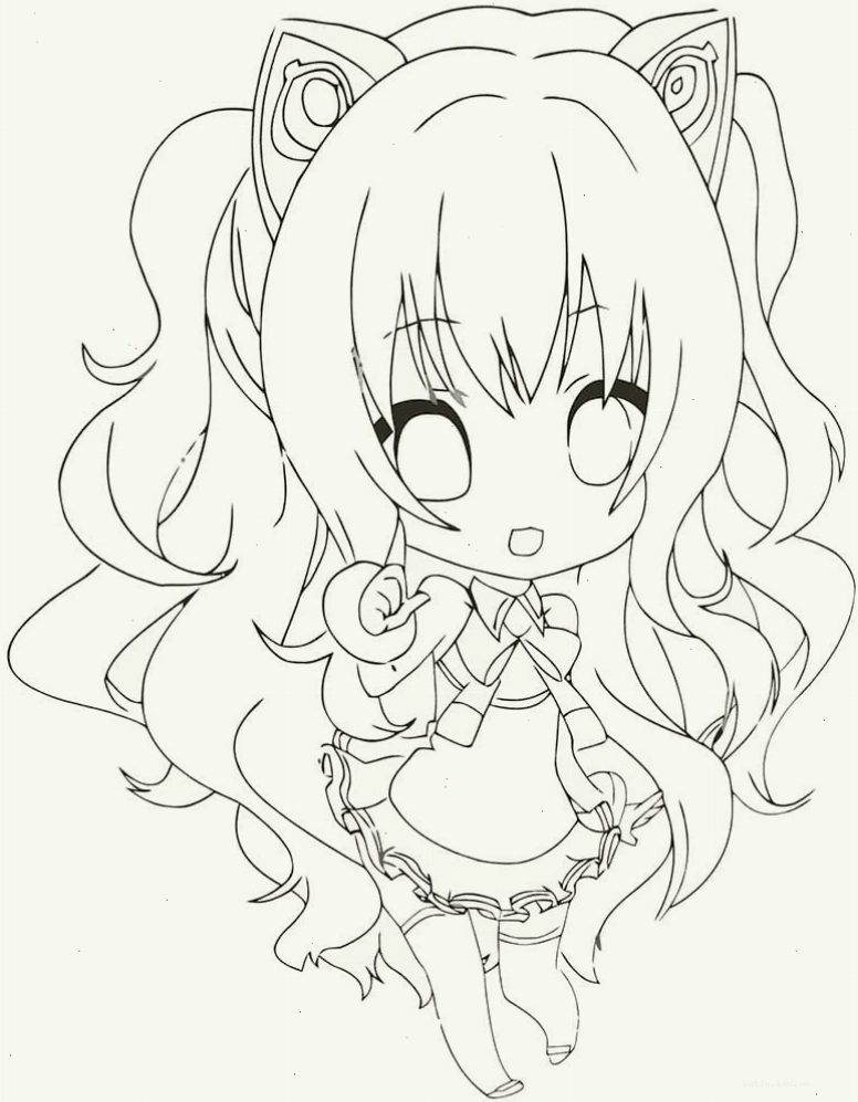 Hình ảnh nhân vật nữ anime cute với phong cách nhẹ nhàng và thanh lịch
